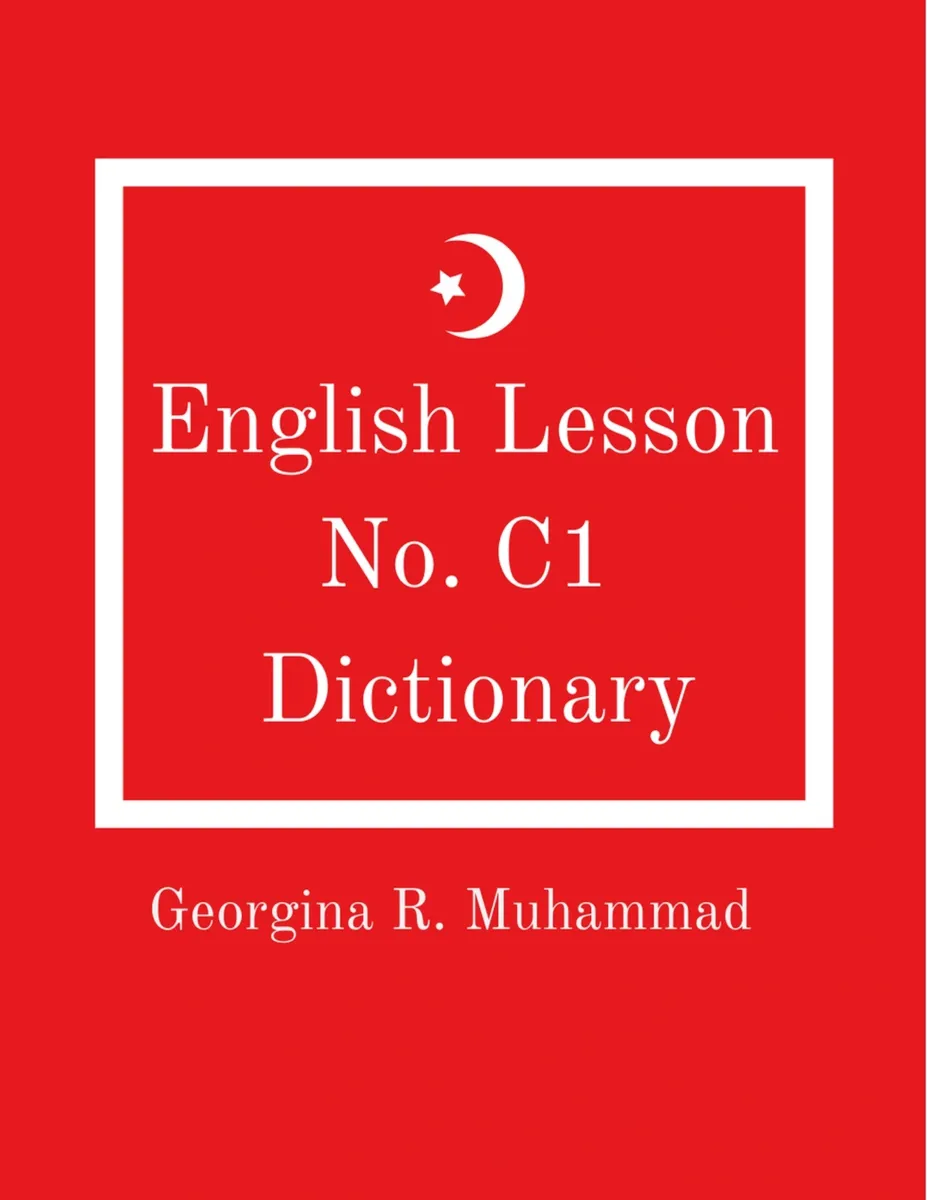 English Lesson No. C 1 Dictionary