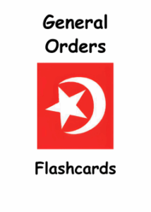 General Orders Flashcards