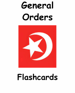 General Orders Flashcards