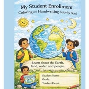 My Student Enrollment Coloring and Handwriting Activity Book